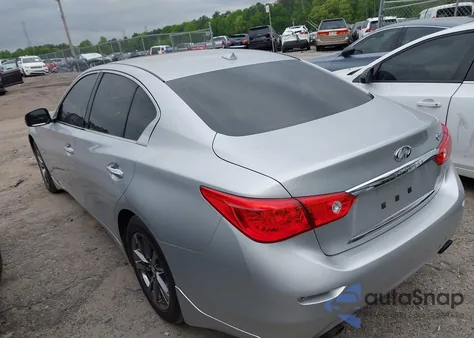 2017 Infiniti Q50 3.0T Signature Edition from USA, damaged, VIN JN1EV7AP5HM740436